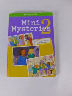 Mini Mysteries 2 Rick Walton American Girl Paperback Illustrated Purple Yellow